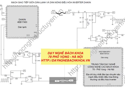 Sơ đồ điều hòa Inverter - tác giả Xuân Vĩnh