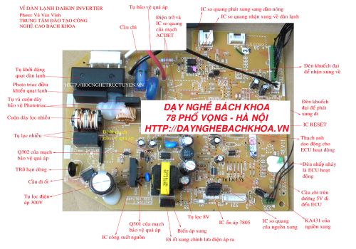 Giáo trình Mạch Điều Hoà Inverter - tác giả Xuân Vĩnh