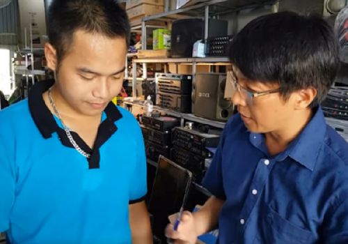 Trần Quang Ba không học đại học và em đi học nghề, sự thành công của em đã chứng minh em đã lựa chọ đúng.